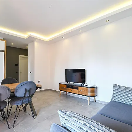 0027 Cozy Town 1-bedroom Near The Sea In Mahmutlar, Alanya Apartament *