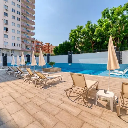 0027 Cozy Town 1-bedroom Near The Sea In Mahmutlar, Alanya 마흐무틀라르