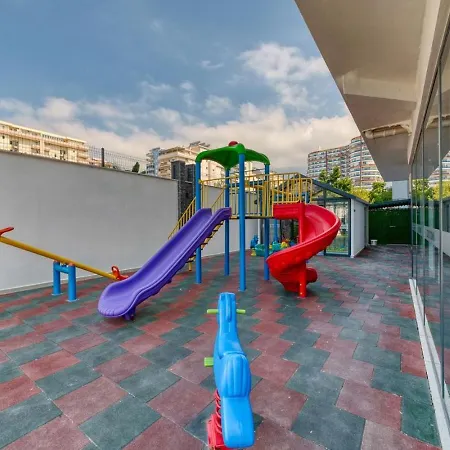 0027 Cozy Town 1-bedroom Near The Sea In Mahmutlar, Alanya 아파트 마흐무틀라르