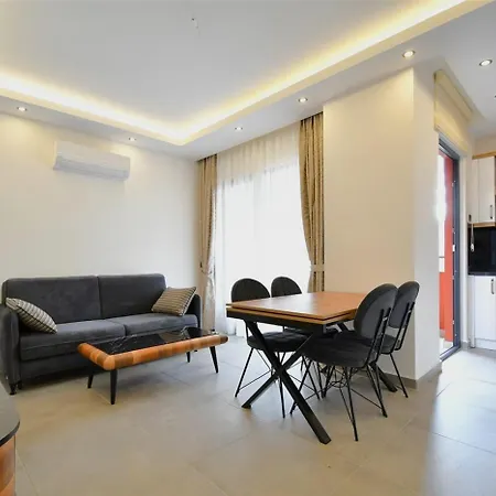 0027 Cozy Town 1-bedroom Near The Sea In Mahmutlar, Alanya Lägenhet